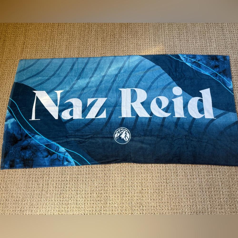 Original Timberwolves Naz Reid towel